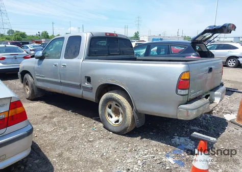 2002 Toyota Tundra Sr5 z USA, uszkodzony, nr VIN 5TBRN34132S238639